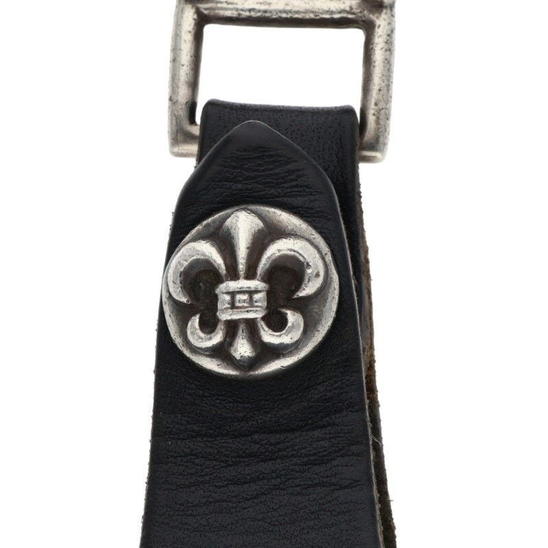Chrome Hearts Chrome Hearts Leather Belt Loop Flare Ball Button Size ONE SIZE - 3 Thumbnail