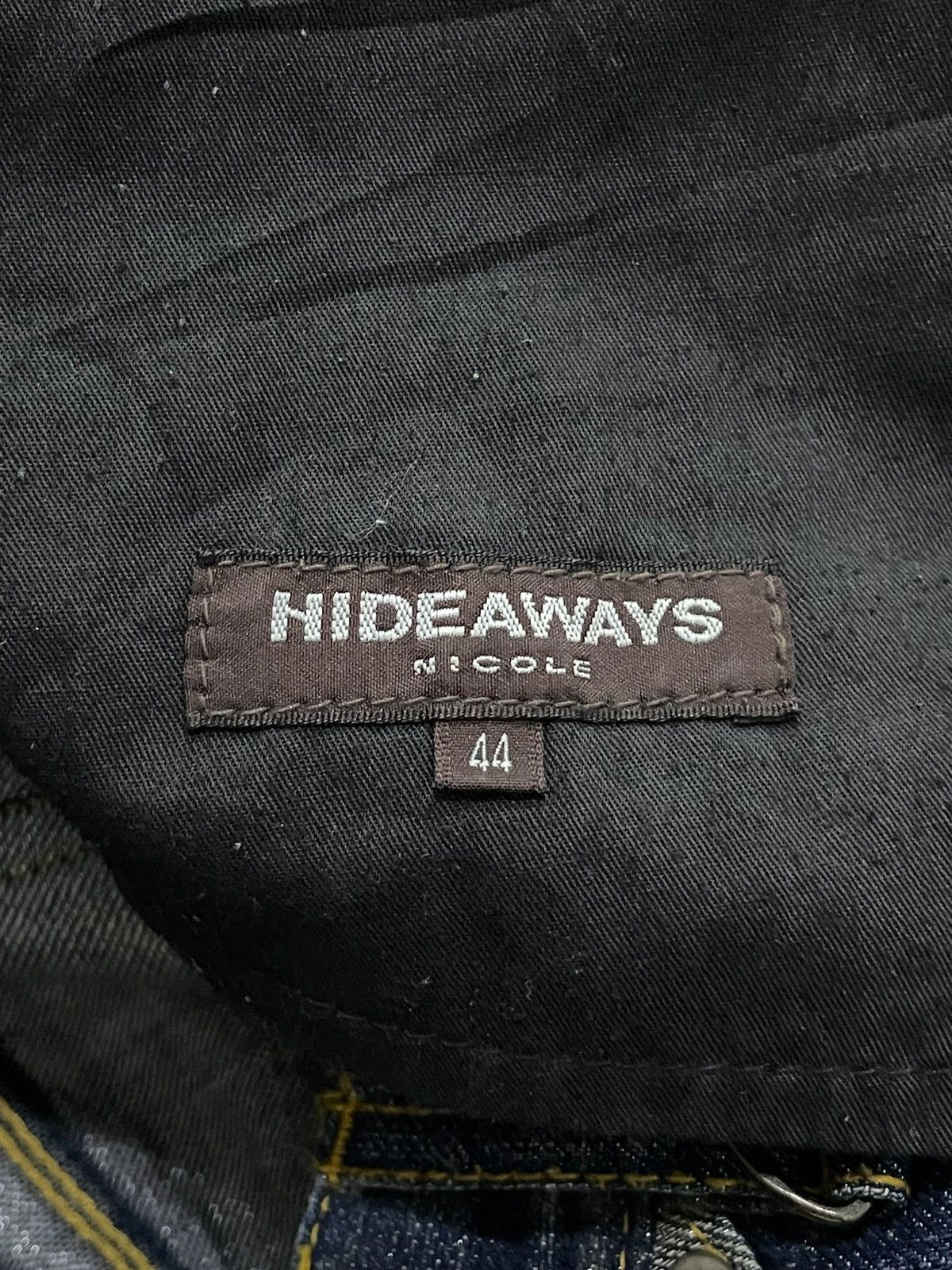 HIDEAWAYS × Hysteric Glamour Hideaway Nicole Muddy Wash Heavy Whiskers Flared Jeans Size US 30 / EU 46 - 17 Thumbnail