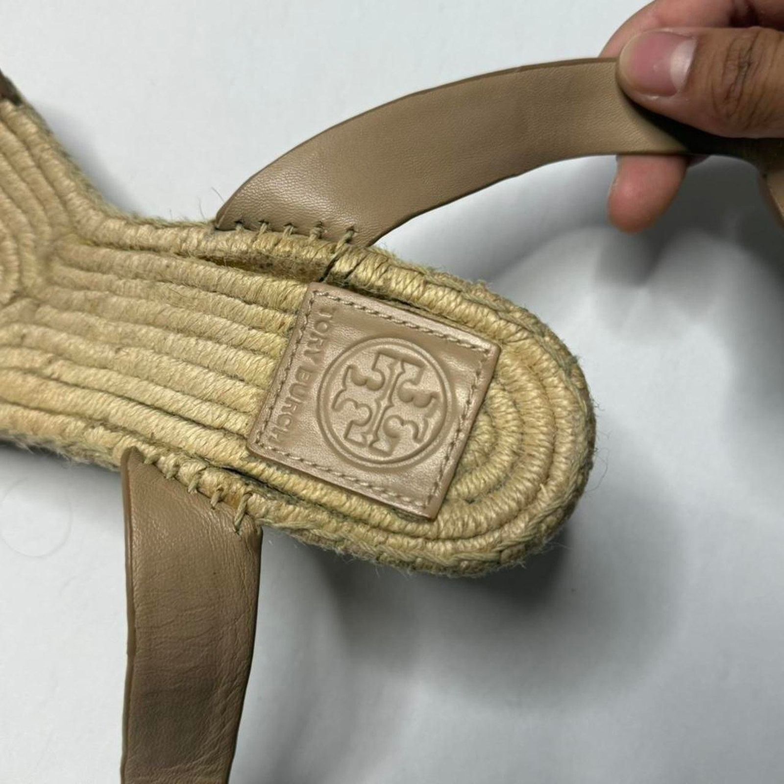 Tory Burch Tory Burch Bima 2 Espadrille Wedge Sandals Womens Size 7.5 Size US 7.5 / IT 37.5 - 7 Thumbnail