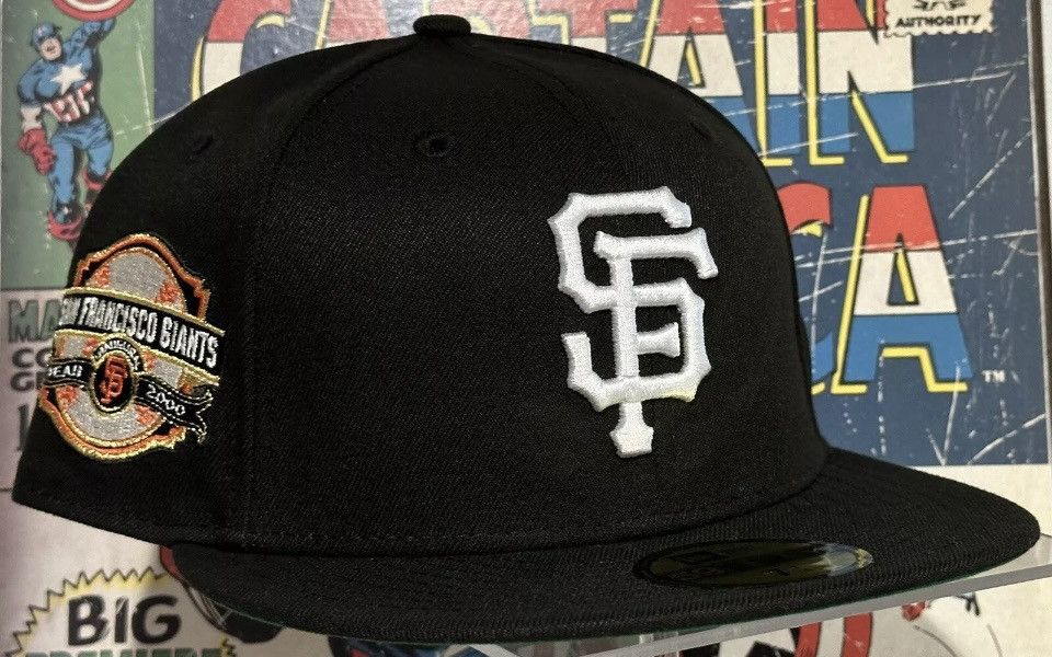 MLB × New Era Hat Club New Era San Francisco Giants year 2000 patch 7 1/4 Size ONE SIZE - 1 Thumbnail