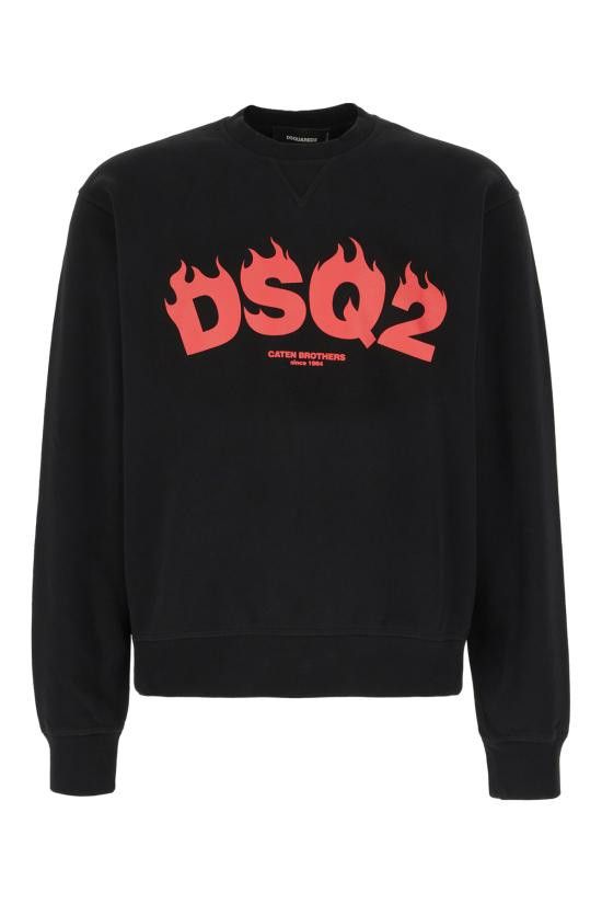 Dsquared2 DSQUARED2 Men Hoodies S71GU0717S25551 900 BLACK Size US M / EU 48-50 / 2 - 1 Thumbnail