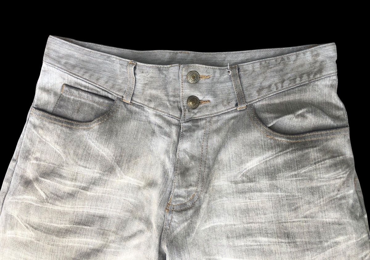 If Six Was Nine × Japanese Brand 🔥Mega Rare🔥A.S.M Acid Washed Flare Jeans Size US 30 / EU 46 - 5 Thumbnail