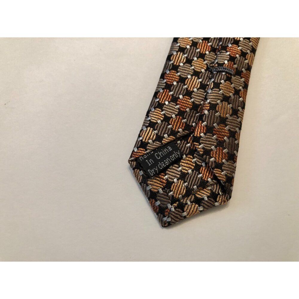 Pronto Uomo pronto uomo men's new silk tie 3 3/4" X 60" Size ONE SIZE - 3 Thumbnail