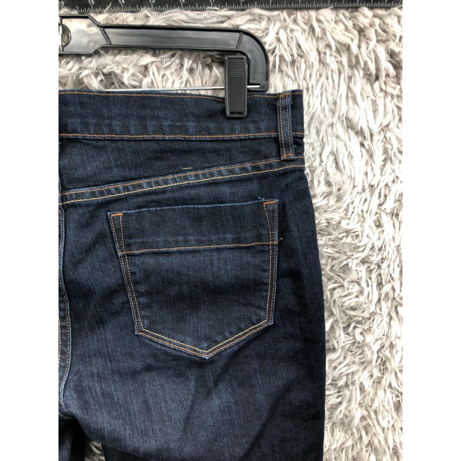 Old Navy Old Navy Jeans Size 6 Short Womens Dark Wash Blue Skinny Denim Regular Waist 31 in 5-Pocket Size 28" / US 6 / IT 42 - 6 Thumbnail