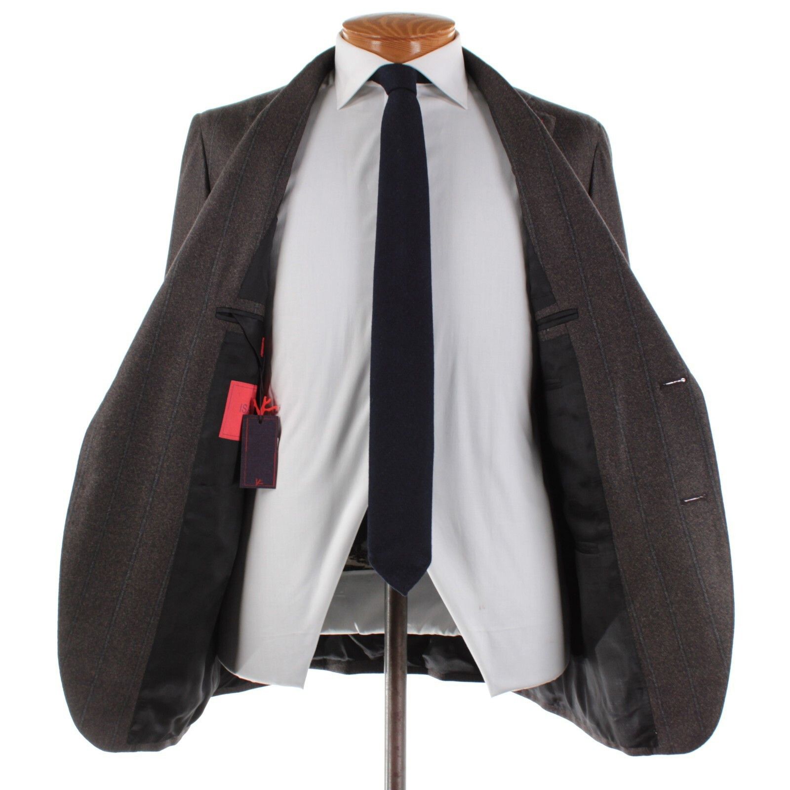 Isaia isaia Suit Size US 42 Regular in Brown Size 42R - 8 Thumbnail