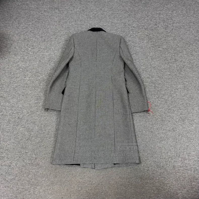 Balenciaga Balenciaga Long Checkered Wool Tweed Coat Size US S / EU 44-46 / 1 - 2 Thumbnail