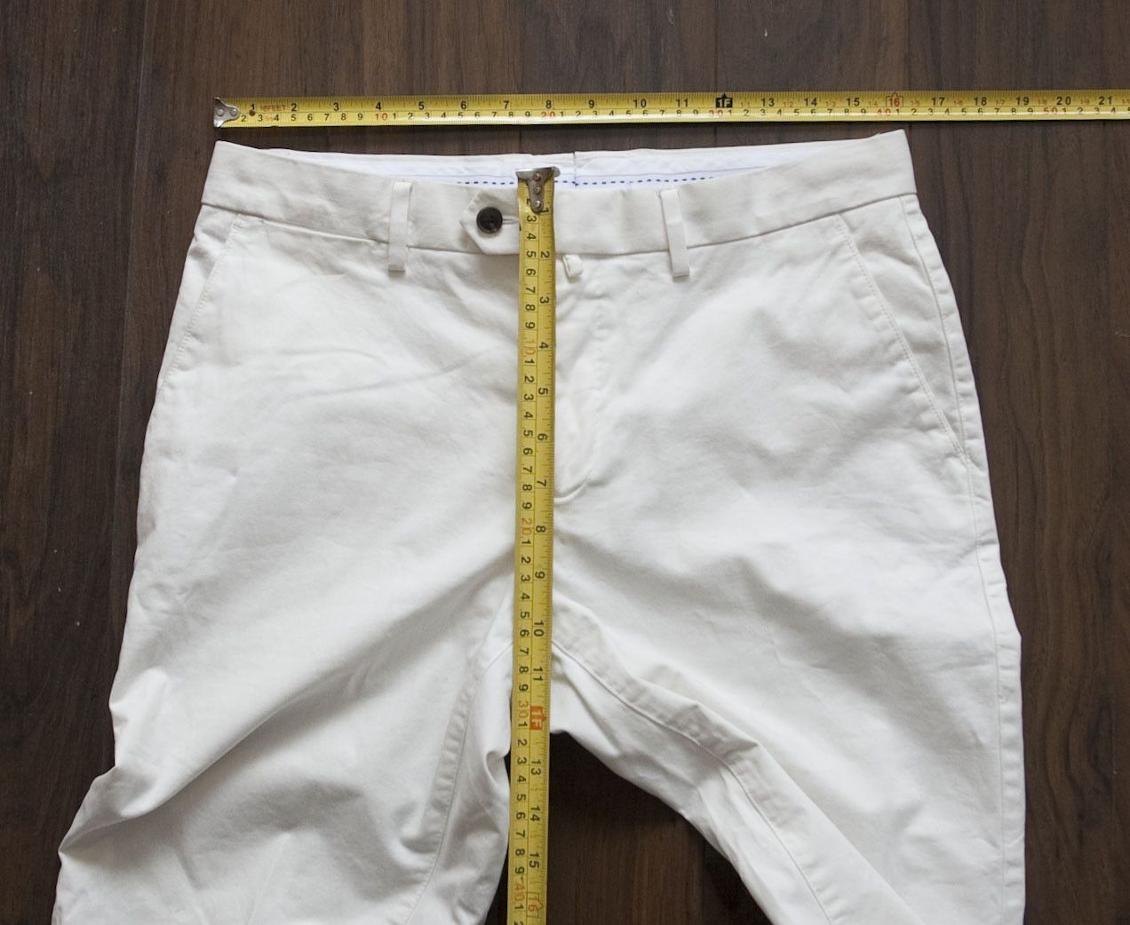 Suitsupply Suitsupply Chino Pants Size 32x35 White Size US 32 / EU 48 - 5 Thumbnail