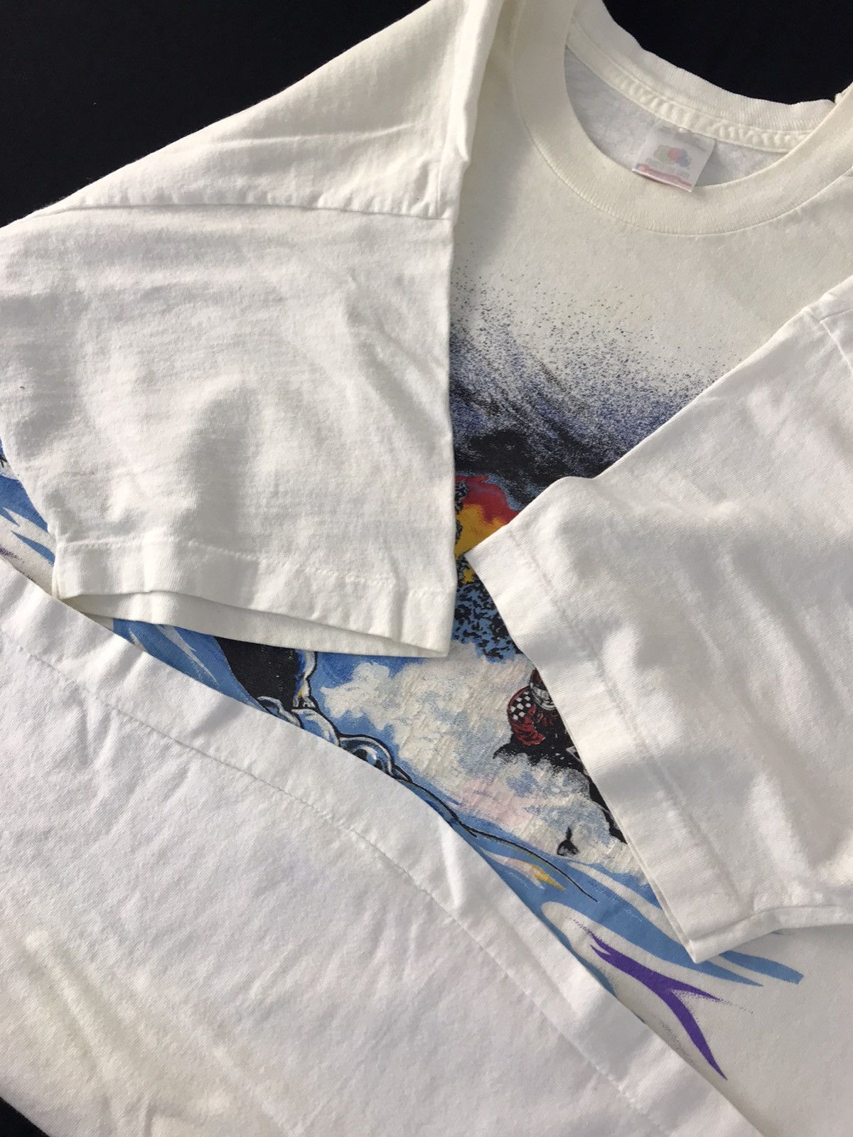 Vintage 90s Yellowstone National Park Graphic Screen Printed Tee Size US XL / EU 56 / 4 - 6 Thumbnail
