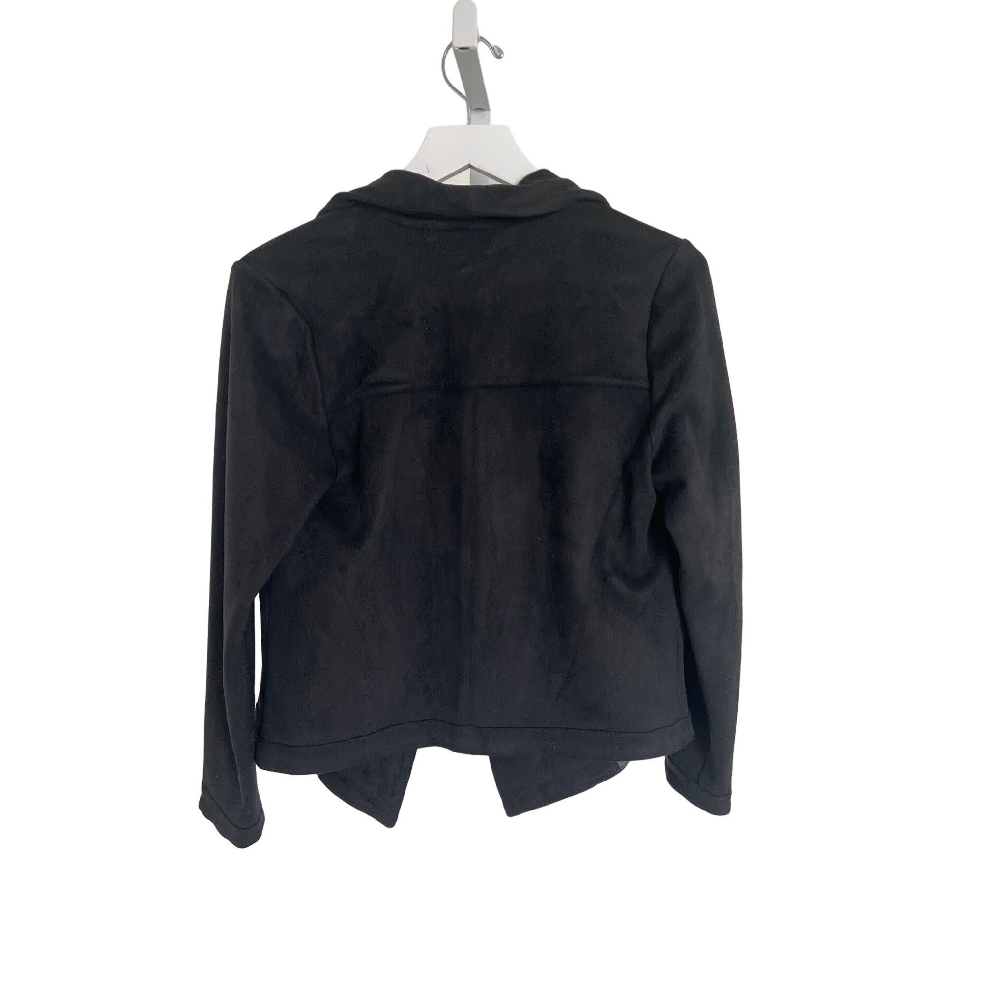 Chaser Brand Chaser Black Drape Front Jacket Size S / US 4 / IT 40 - 4 Thumbnail