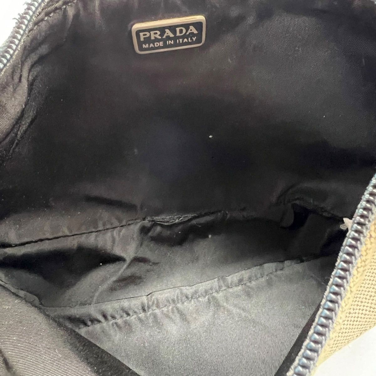 Prada Prada 1999 Grey Canvas Shoulder Bag Size ONE SIZE - 6 Thumbnail