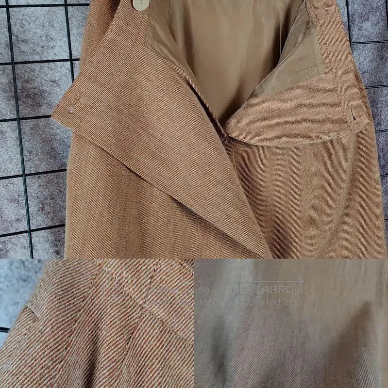 Dior Dior A-line Wool Skirt in Orange . Size 23" - 3 Thumbnail