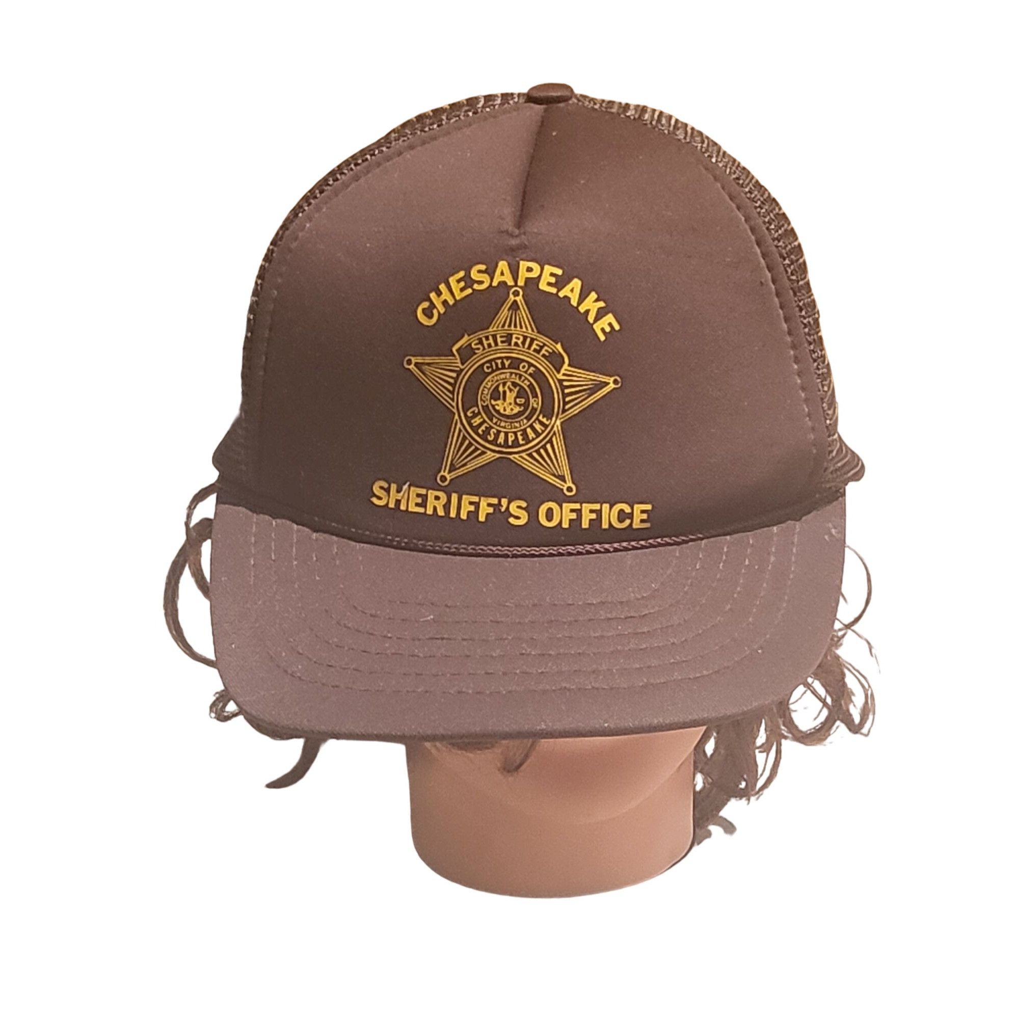 Vintage Vintage Nova Trucker Hat Men Sz L Chesapeake Sheriffs Office Size ONE SIZE - 1 Thumbnail