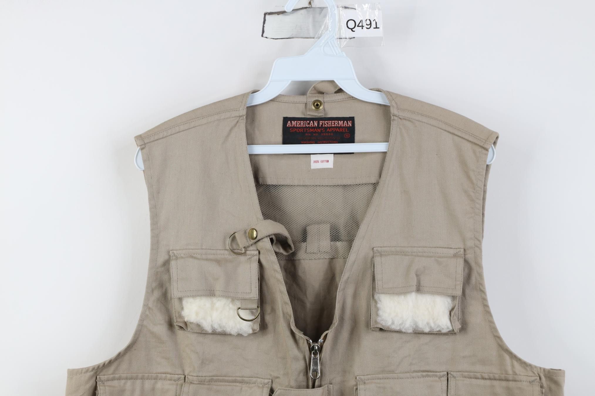 Vintage Vintage 90s Streetwear Fly Fishing Full Zip Vest Jacket Size US S / EU 44-46 / 1 - 2 Thumbnail