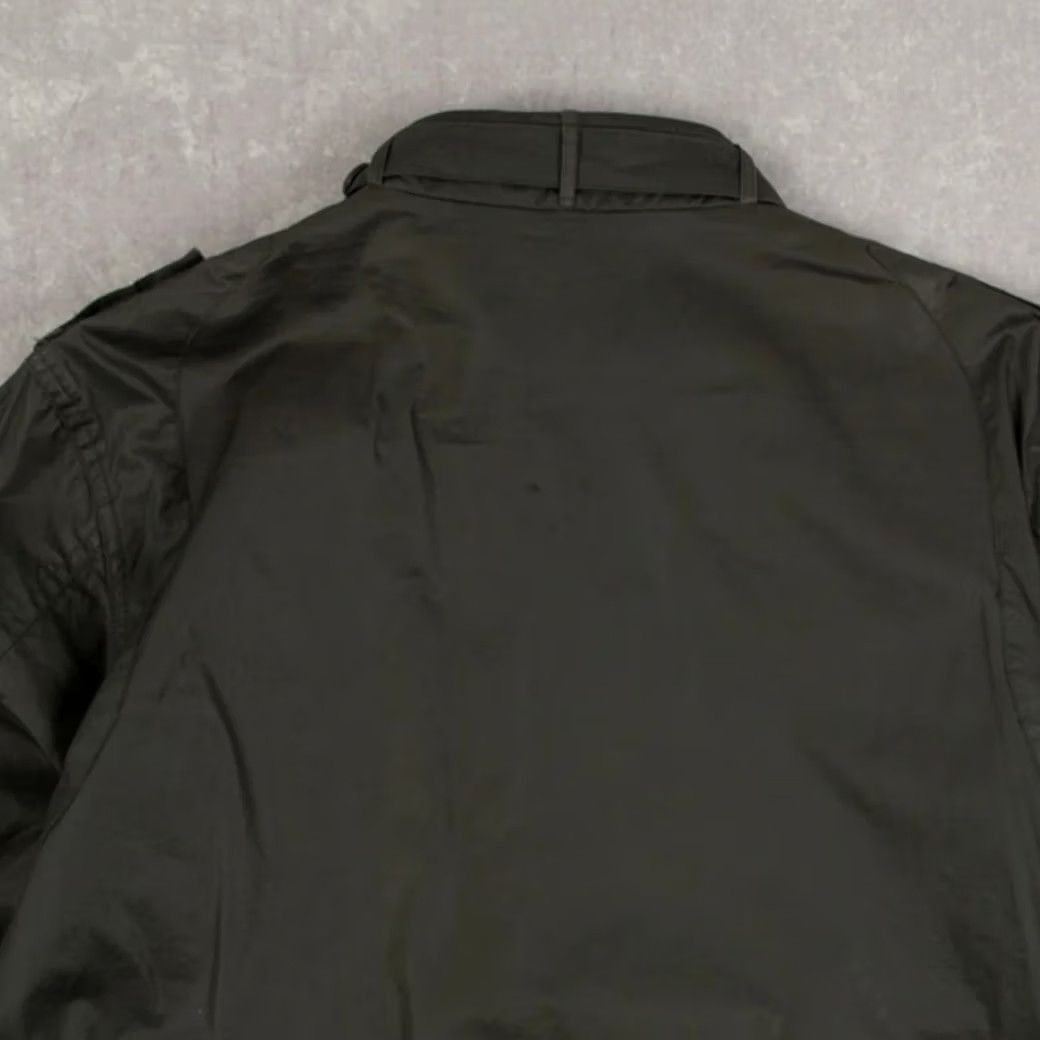 Members Only VINTAGE Members Only Bomber Jacket Utility Mens Small Charcoal Grey Old School 90s? Size US S / EU 44-46 / 1 - 4 Thumbnail