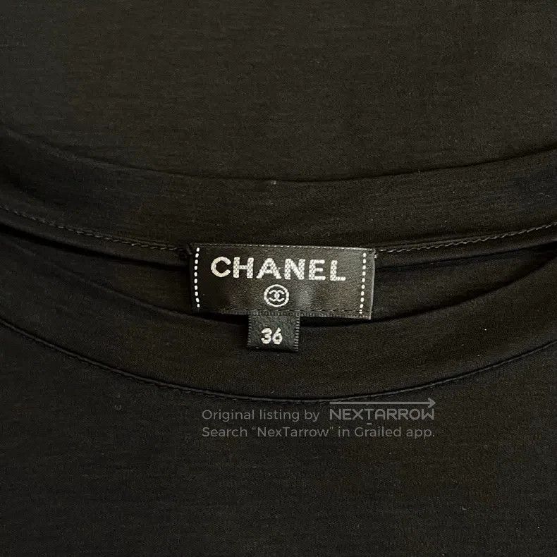 Chanel Chanel Black short sleeves Size XS / US 0-2 / IT 36-38 - 5 Thumbnail