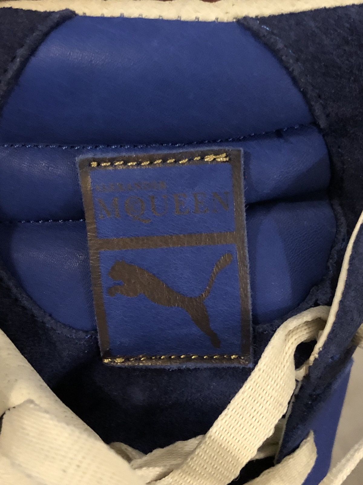 Alexander McQueen Alexander McQueen for Puma Blue Sneakers Size US 9 / IT 39 - 8 Thumbnail