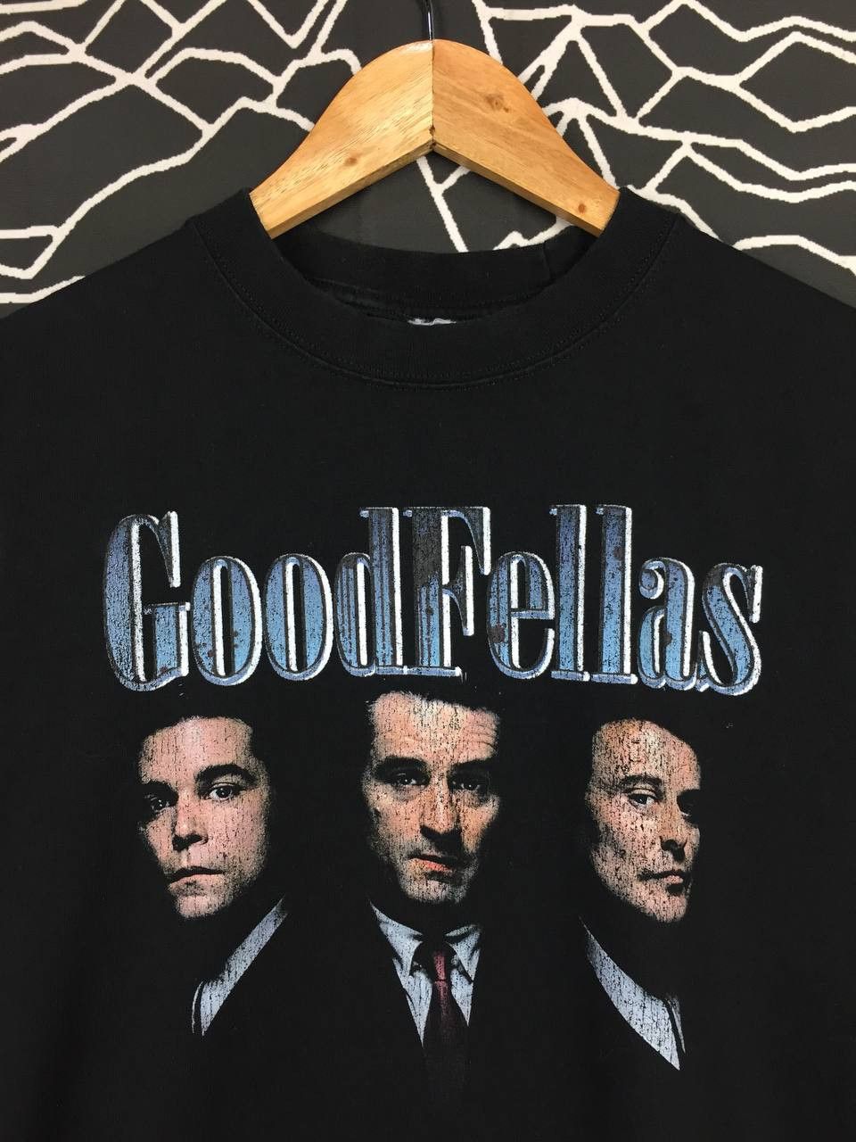 Vintage Good Fellas Robert De Niro Crime Movie By Game Changer Tee Size US S / EU 44-46 / 1 - 3 Thumbnail