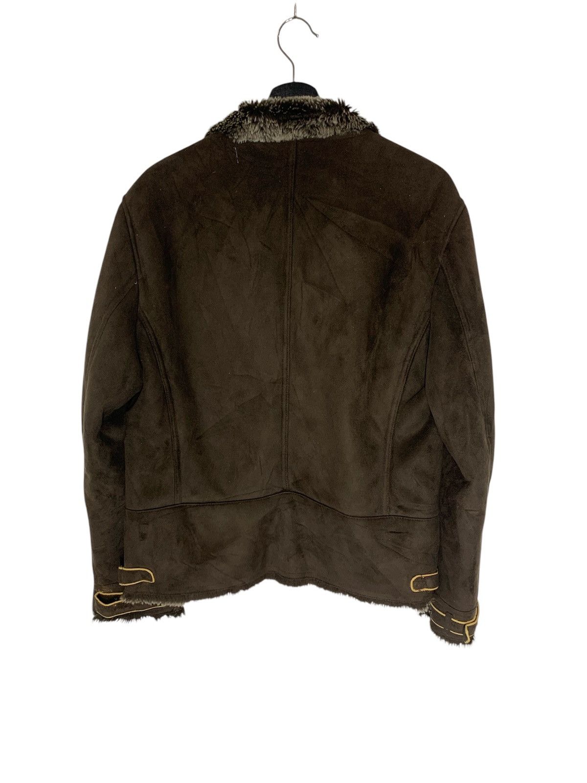Hysteric Glamour Moleskin Japanese Brand Male & Co. Faux Fur Jacket Size US M / EU 48-50 / 2 - 2 Thumbnail