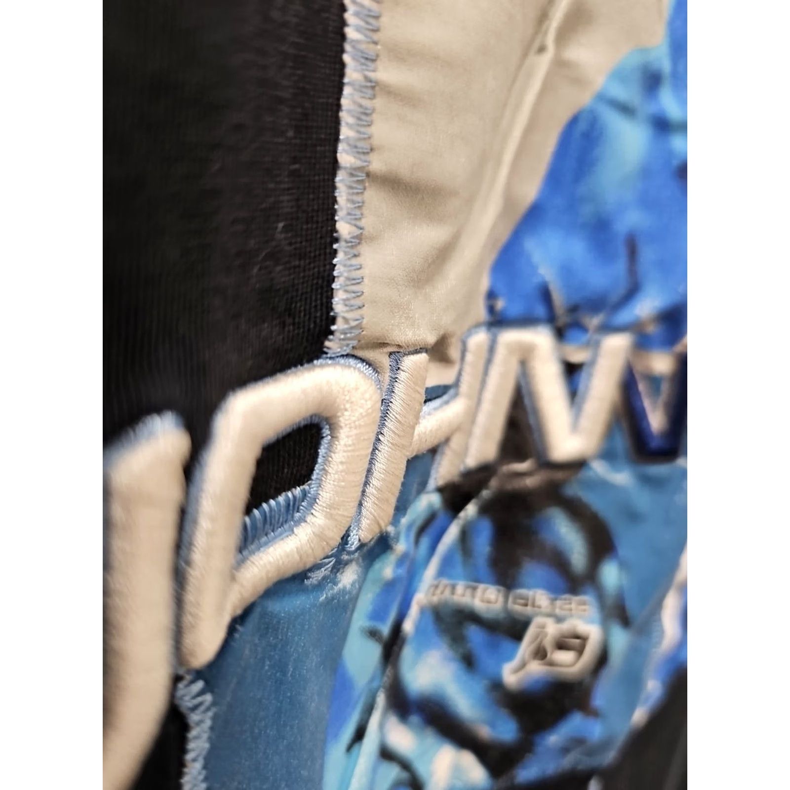 Vintage VINTAGE 90s Johnny Blaze JB NYC Hood Rats Patches T-Shirt XL Black Denim Hooded Mens T-Shirt 90s Rare Size US XL / EU 56 / 4 - 5 Thumbnail