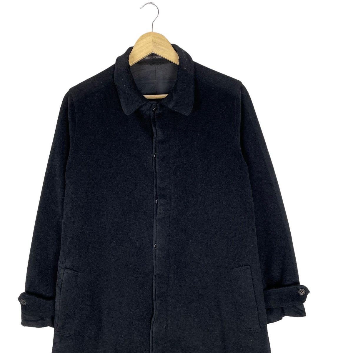 Yohji Yamamoto 🌟Y’S YOHJI YAMAMOTO CASHMERE LONG BUTTON JACKET Size L / US 10 / IT 46 - 5 Thumbnail
