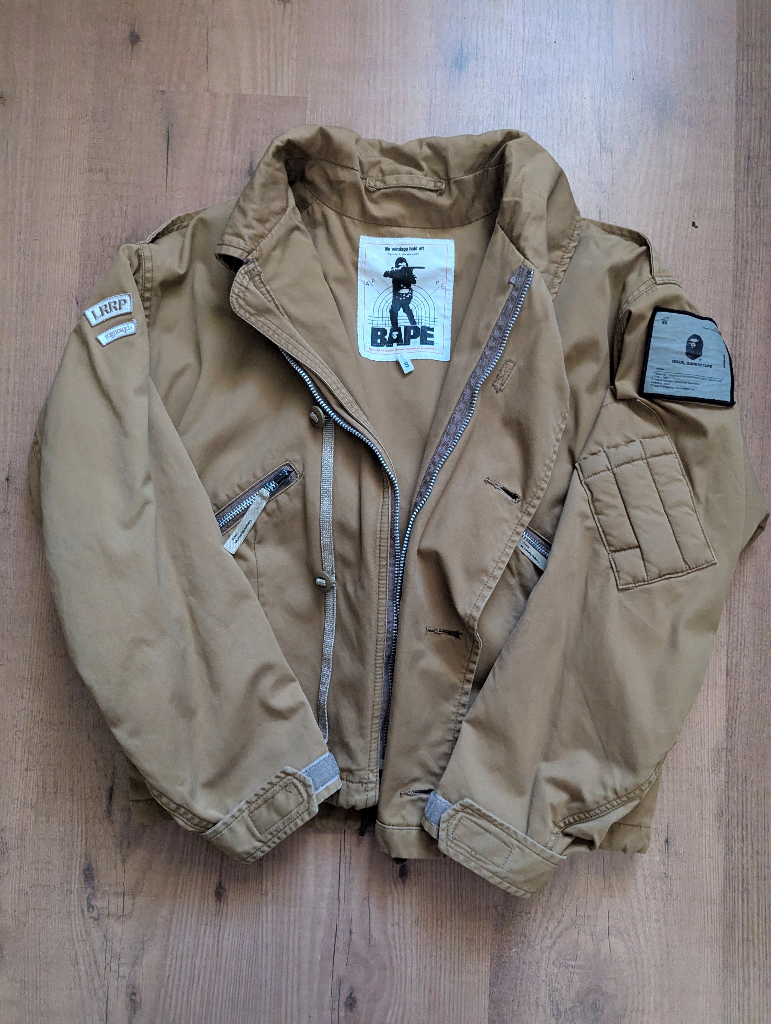 Bape × Wtaps OG Vintage A Bathing Ape x WTAPS MK3 Jacket Size US S / EU 44-46 / 1 - 3 Thumbnail
