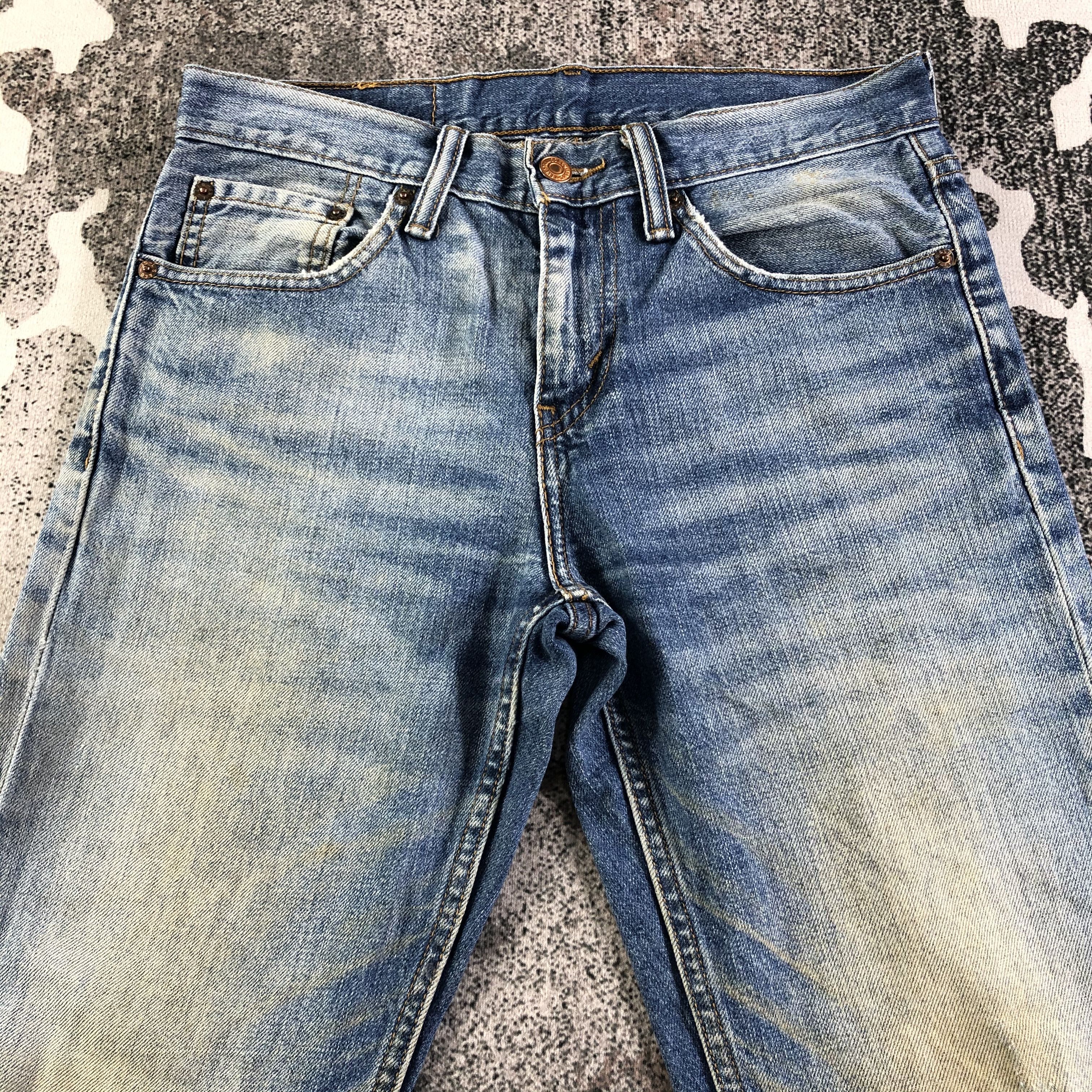 Levi's Vintage Levis 511 Jeans Distressed Denim KJ2337 Size US 28 / EU 44 - 3 Thumbnail