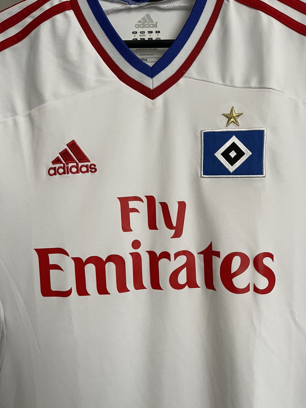 Adidas 2011/2012 Adidas Hamburger SV Soccer Jersey T-Shirt Size US S / EU 44-46 / 1 - 6 Thumbnail