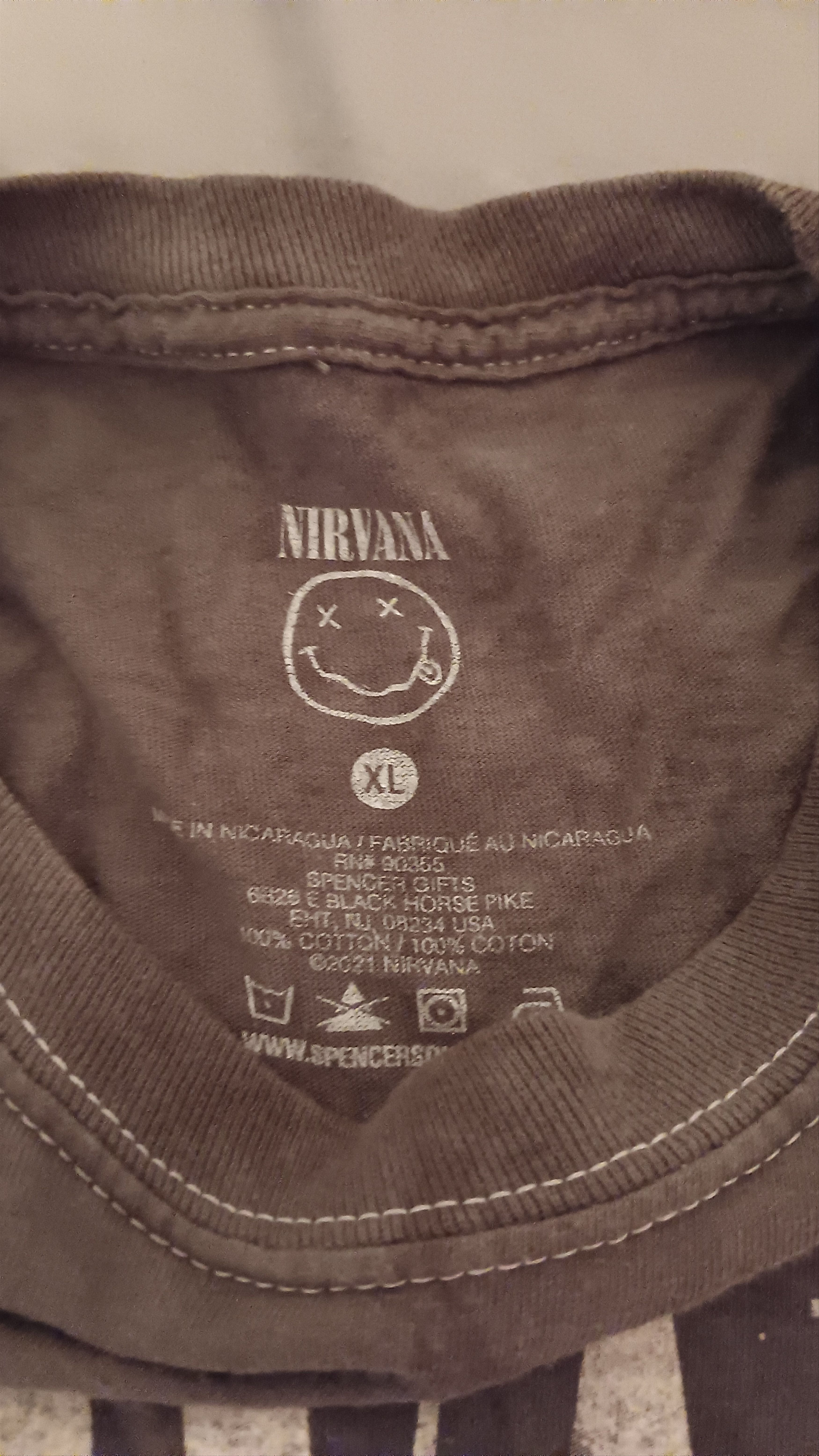 Nirvana Nirvana Nevermind Long Sleeve Shirt Size US XL / EU 56 / 4 - 3 Thumbnail