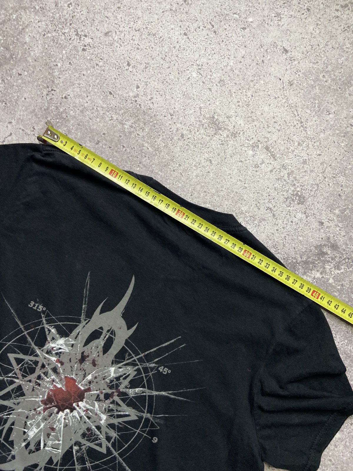 Band Tees Vintage Black T-Shirt Tee Slipknot Masks 2012 Size US M / EU 48-50 / 2 - 8 Thumbnail
