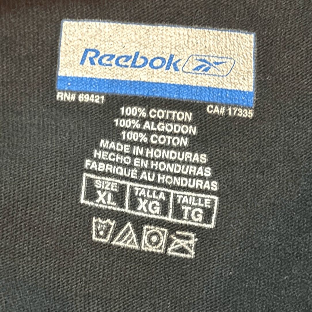 Reebok Reebok Shirt Mens XL Black Multicolor Pittsburgh Steelers NFL Football Quarterback Ben Roethlisberger #7 Size US XL / EU 56 / 4 - 5 Thumbnail