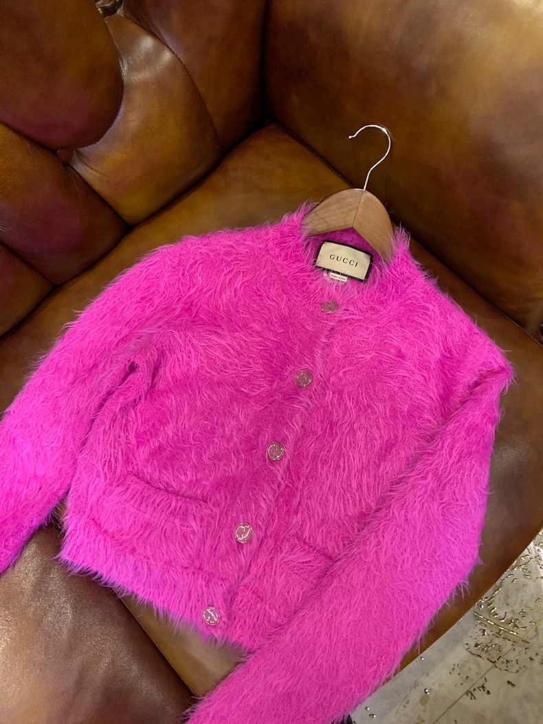 Gucci Gucci Knitted cardigan jacket 2503-Nextarrow Size S / US 4 / IT 40 - 4 Thumbnail