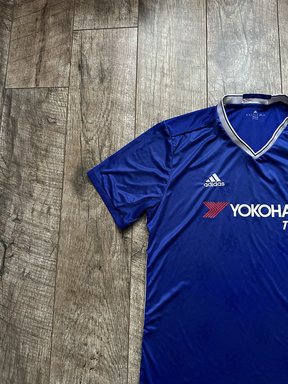 Nike 2016/17 Adidas Chelsea FC Home Soccer Jersey Size US XXL / EU 58 / 5 - 3 Thumbnail