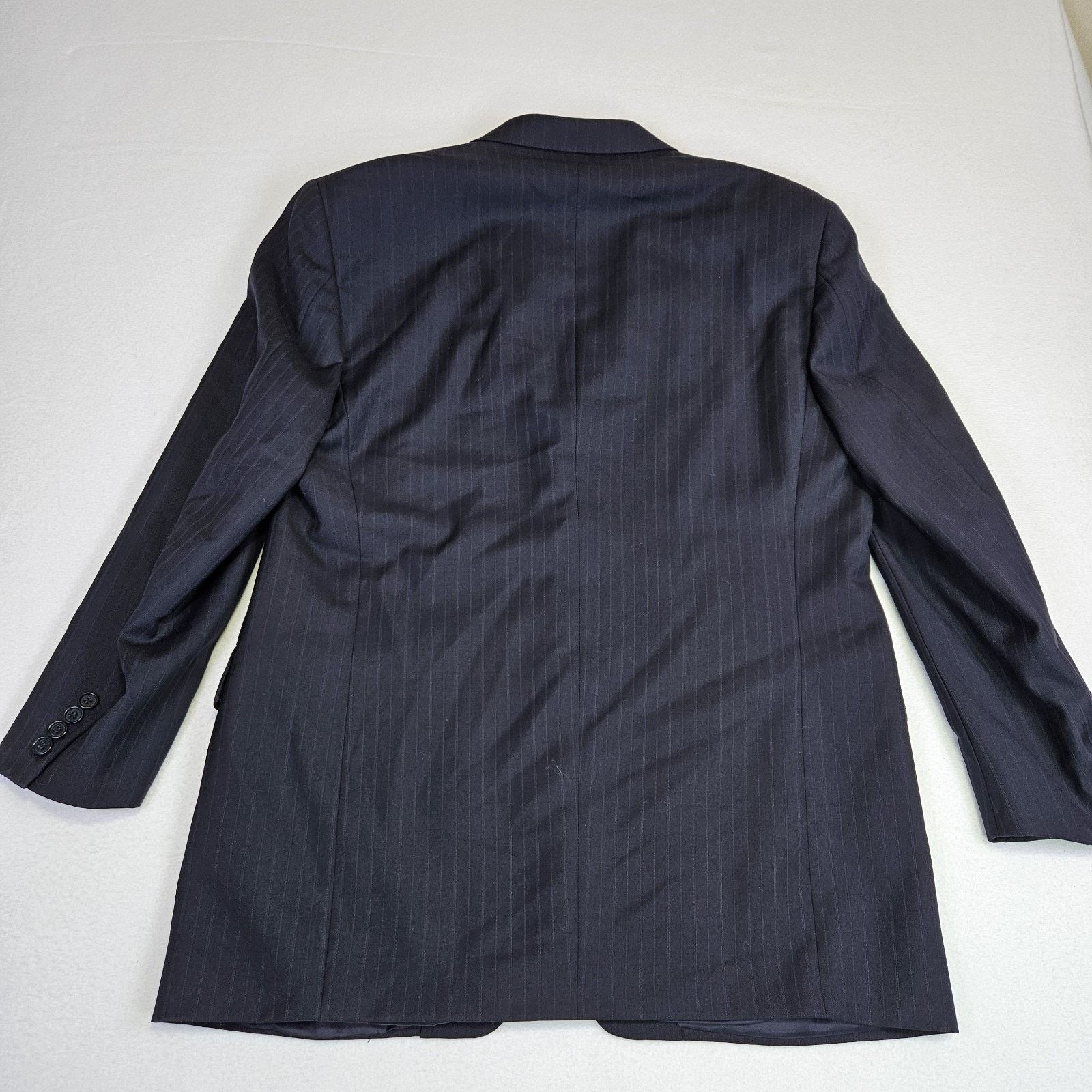 Canali Canali Blazer Black Super 120s Wool Italian Suit Jacket Size 42R - 5 Thumbnail
