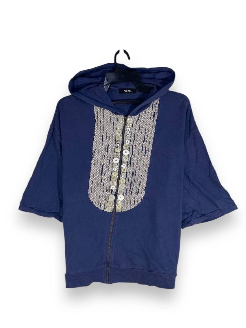 Ne-Net Vintage ne net japanese brand hoodie zipper size 2 Size L / US 10 / IT 46 - 1 Thumbnail