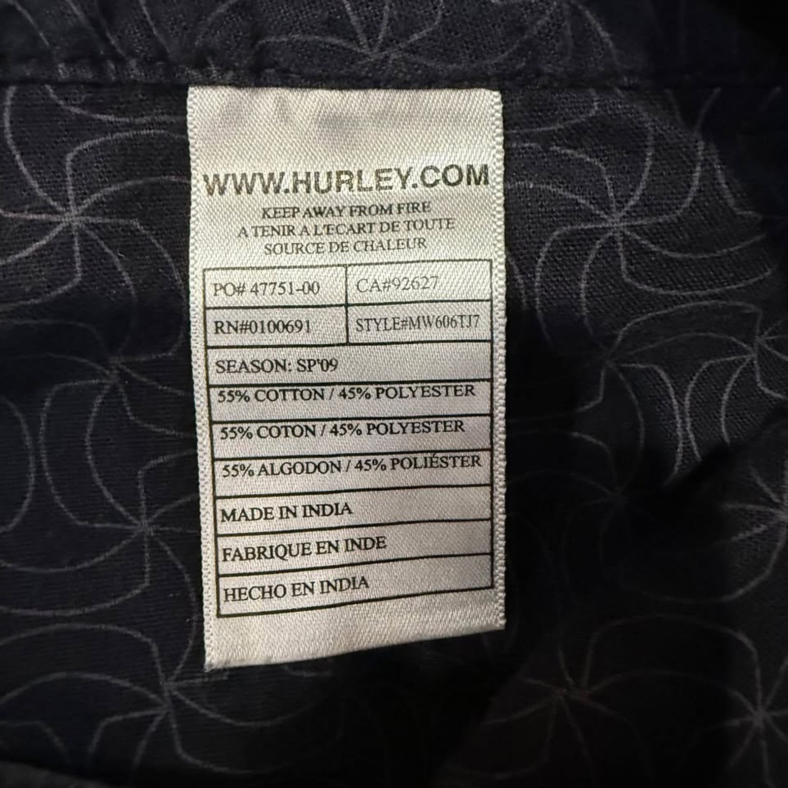 Hurley Hurley Plaid All Over Logo Flat Front Chino Shorts Men's 30 Size US 30 / EU 46 - 7 Thumbnail