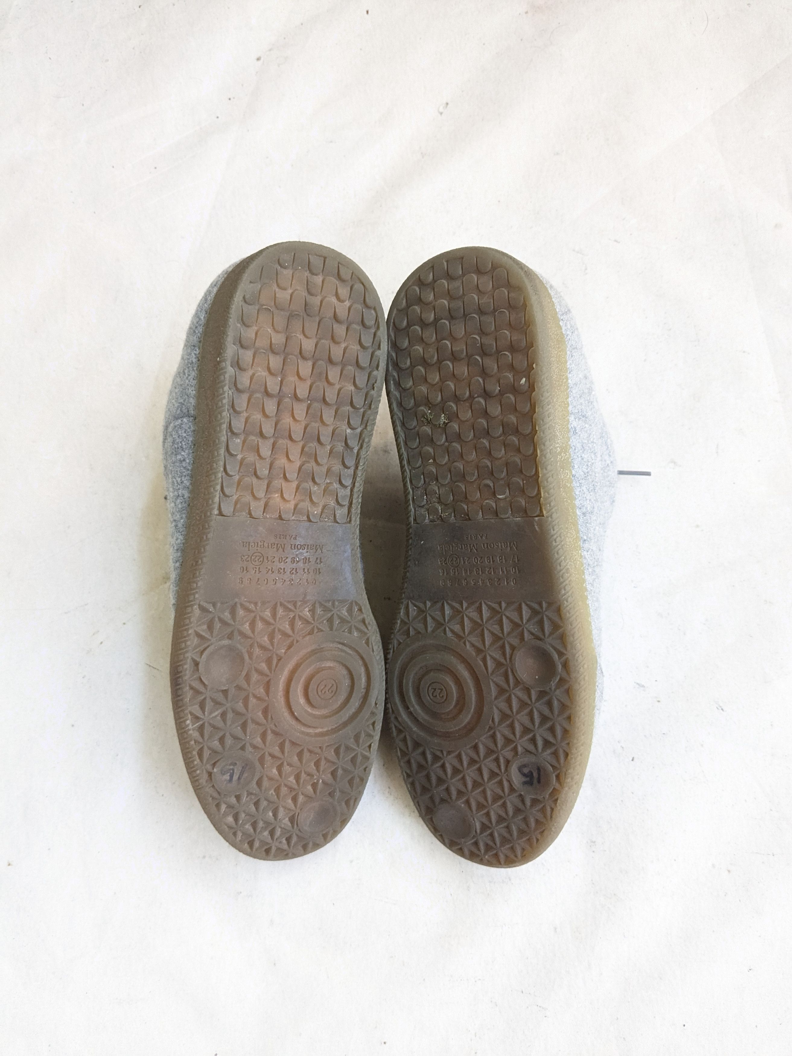 Maison Margiela Maison Margiela Future Gray 8 41 Low Tops Wool Gum Size US 8 / EU 41 - 16 Thumbnail