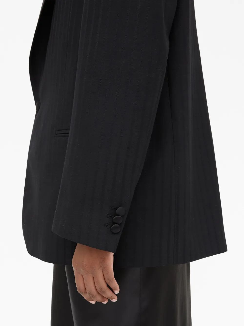 Maison Margiela o1y0625 Blazer in Black Size S / US 4 / IT 40 - 3 Thumbnail