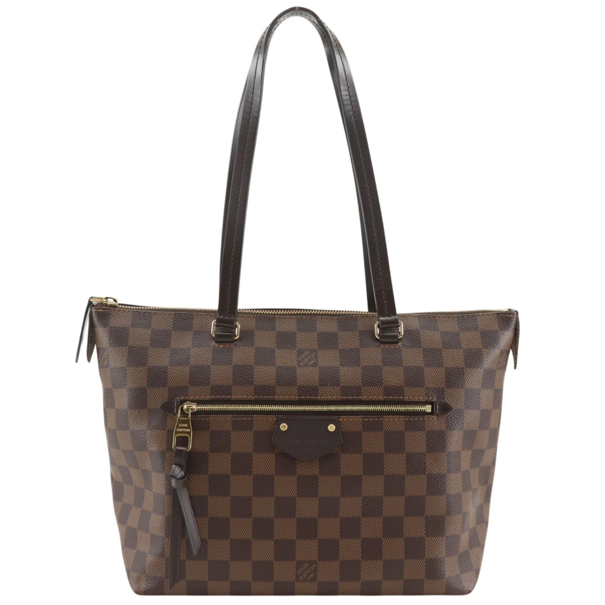 Louis Vuitton Louis Vuitton Jena PM Tote Bag N41012 Damier Canvas Brown FL0159 A4 Women's Size ONE SIZE - 1 Thumbnail