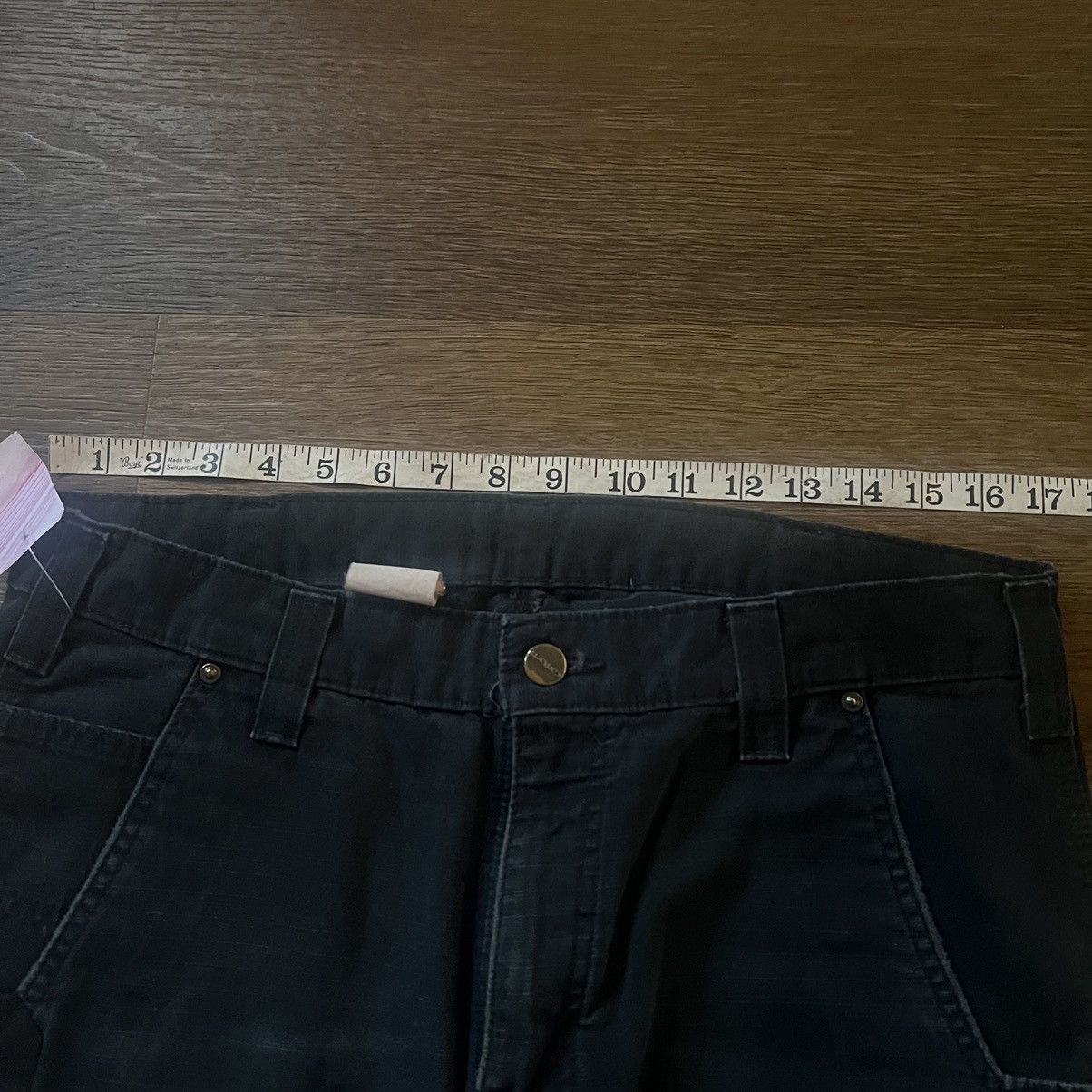Carhartt Relaxed Fit Black Carhartt Dungarees Size US 34 / EU 50 - 3 Thumbnail