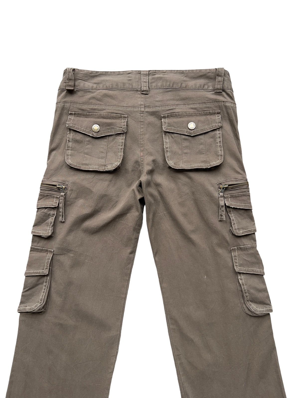 Japanese Brand Semantic Design Multipockets Punk Bondage Cargo Pants 30x28 Size 30" / US 8 / IT 44 - 4 Thumbnail