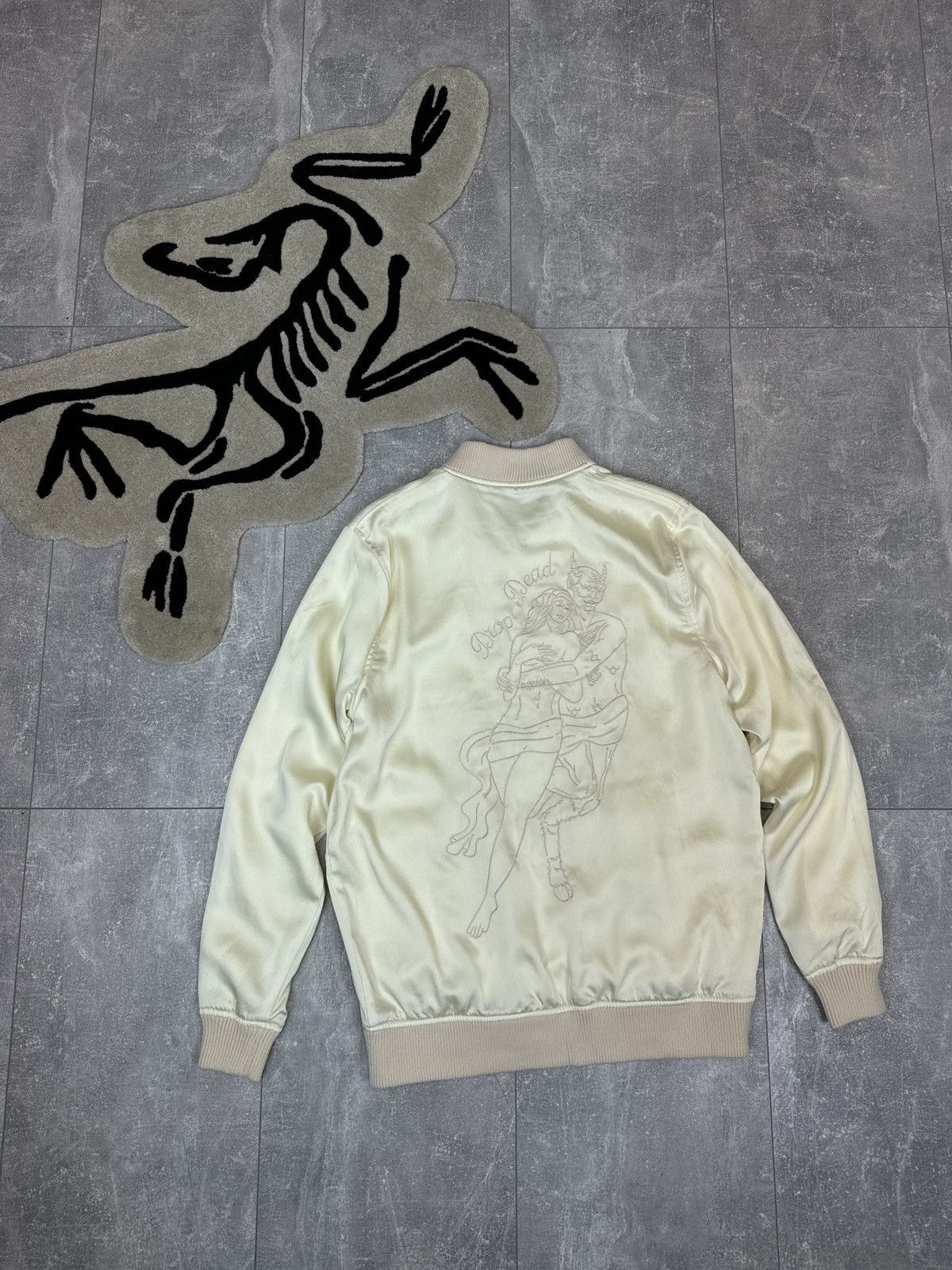 Drop Dead Mens Vintage Drop Dead jacket big logo bombers streetwear Size US S / EU 44-46 / 1 - 1 Thumbnail