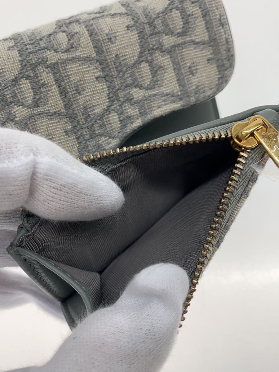 Dior Dior Saddle Oblique Tri-Fold Wallet Size ONE SIZE - 5 Thumbnail