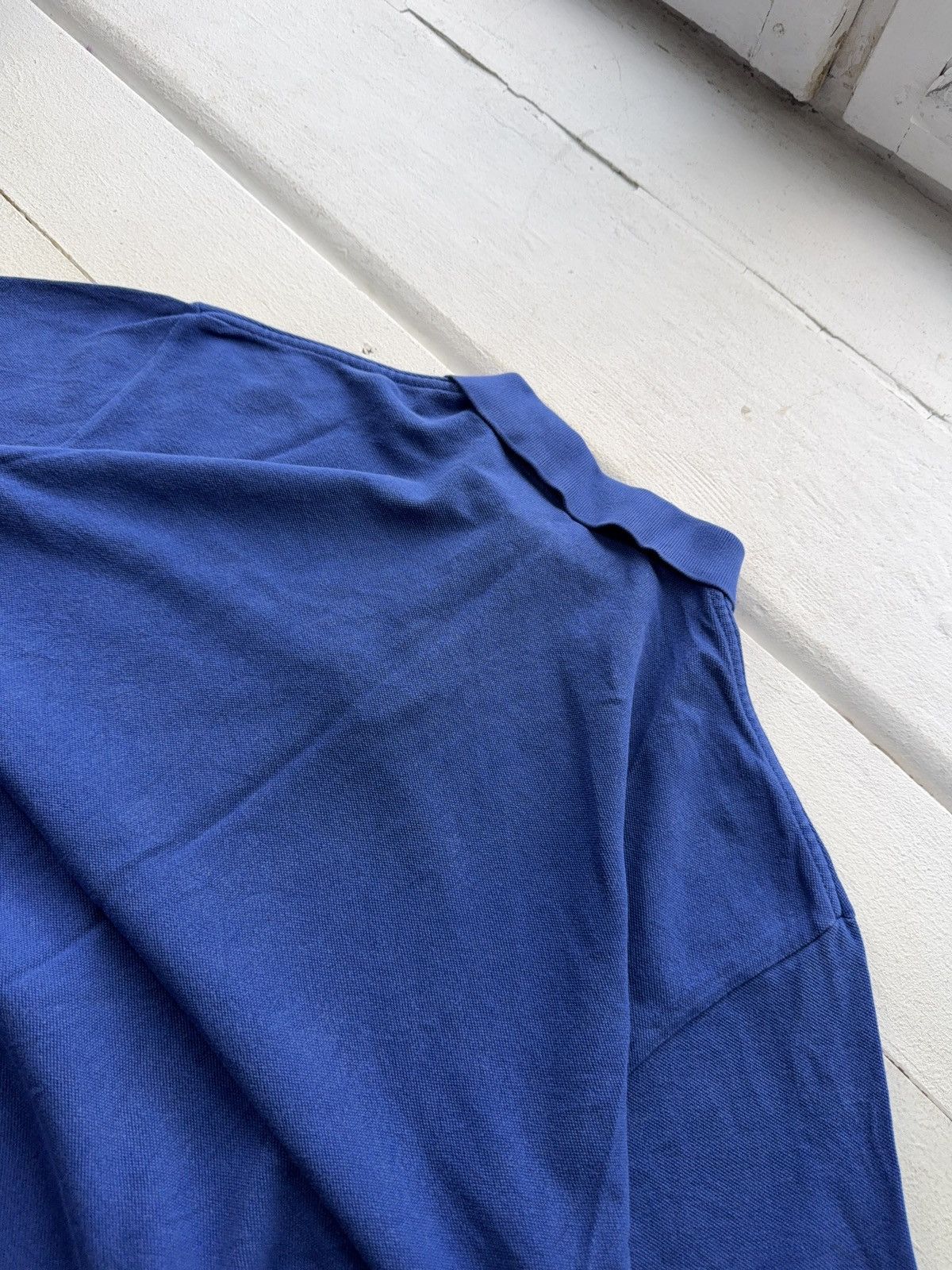 Polo Ralph Lauren Vintage 90s Retro Basic Polo Ralph Lauren Blue Polos Y2K Size US XL / EU 56 / 4 - 11 Thumbnail