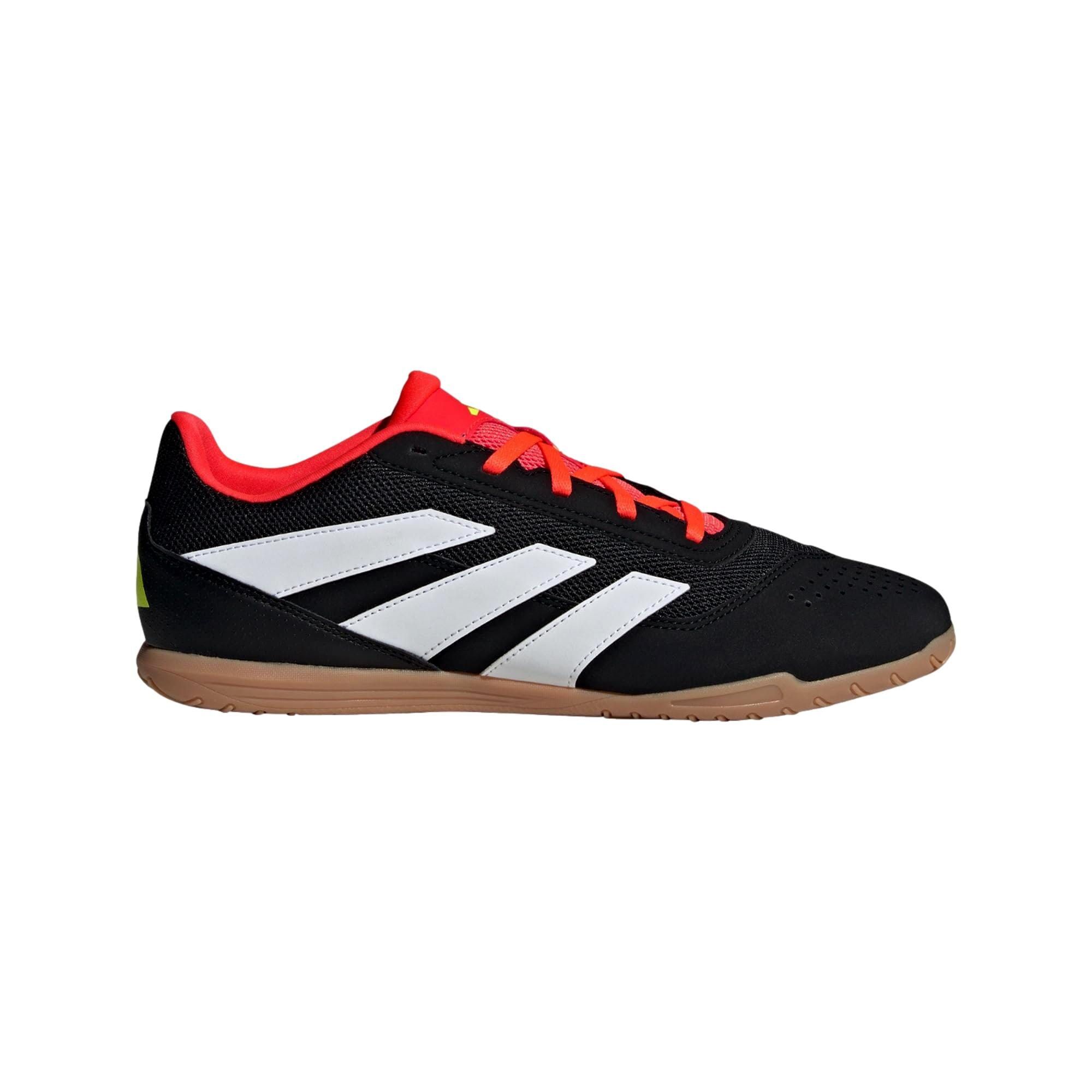 Adidas Predator 24 Club Indoor Black / White - Solar Red IG5448 Size US 9 / EU 42 - 1 Thumbnail