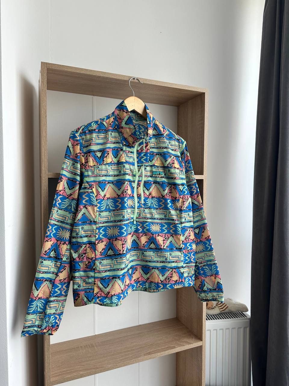 Patagonia × Vintage Vintage Patagonia Women’s Zip Pullover Print Jacket Size M / US 6-8 / IT 42-44 - 1 Thumbnail