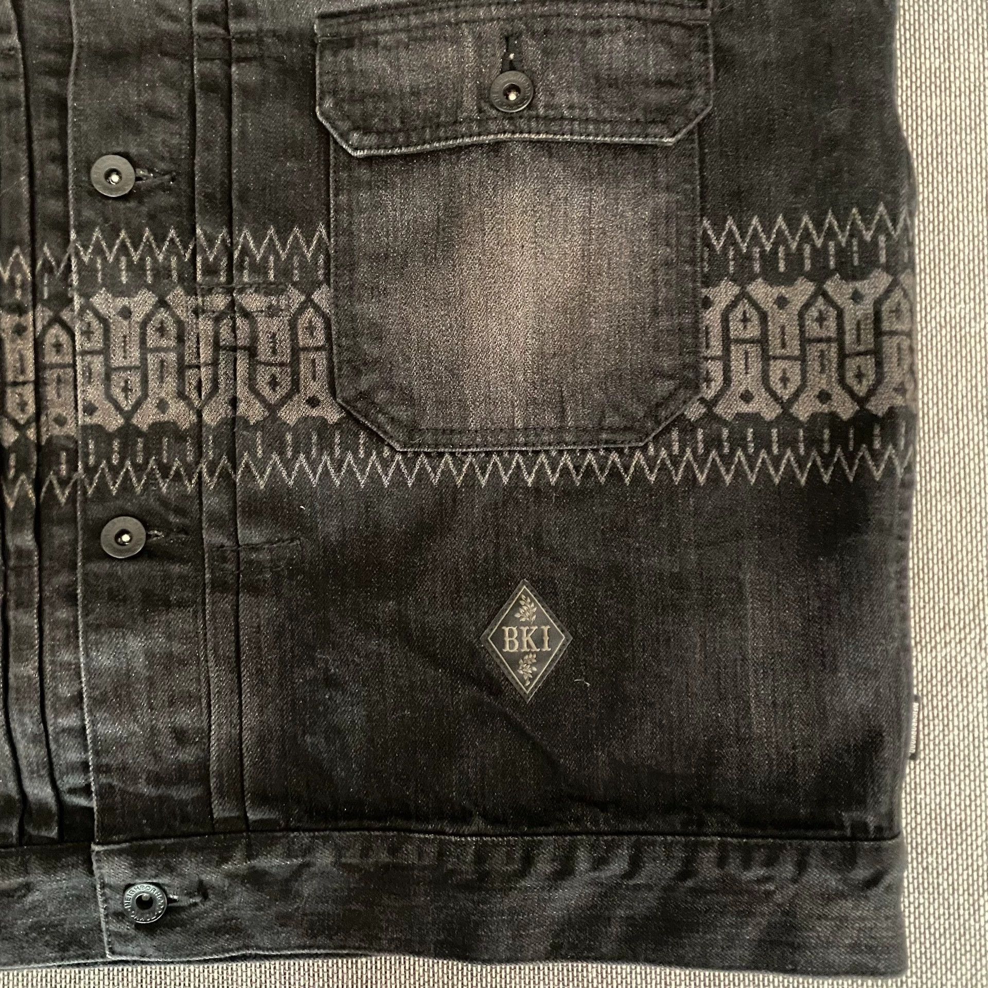 Neighborhood Neighborhood 23ss Black Icon Washed Denim Jkt XL Size US XL / EU 56 / 4 - 4 Thumbnail