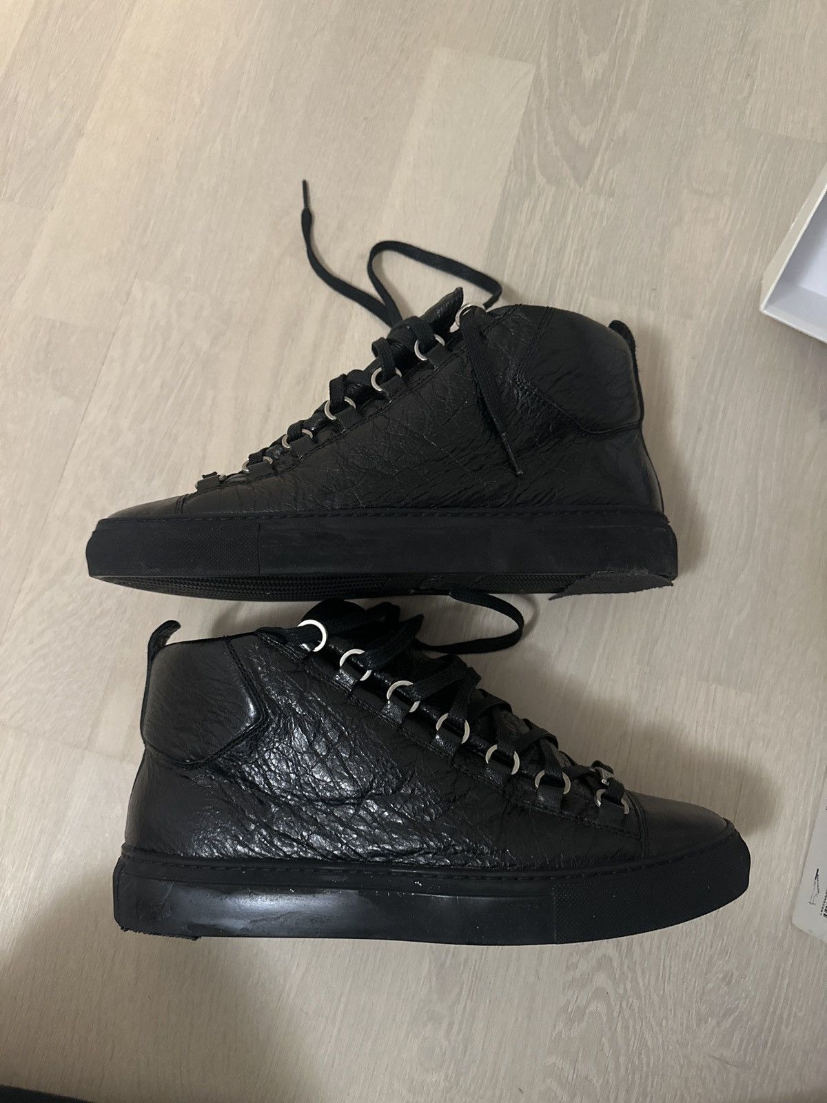 Balenciaga Arena high black sneaker Size US 7 / EU 40 - 1 Thumbnail