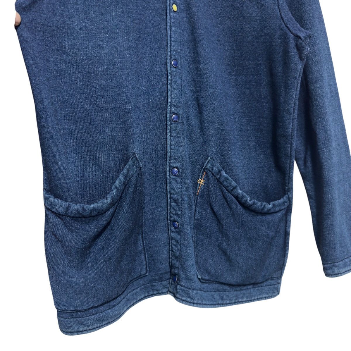 45rpm 45rpm Indigo Dyed Sweat Cardigan Size US M / EU 48-50 / 2 - 11 Thumbnail