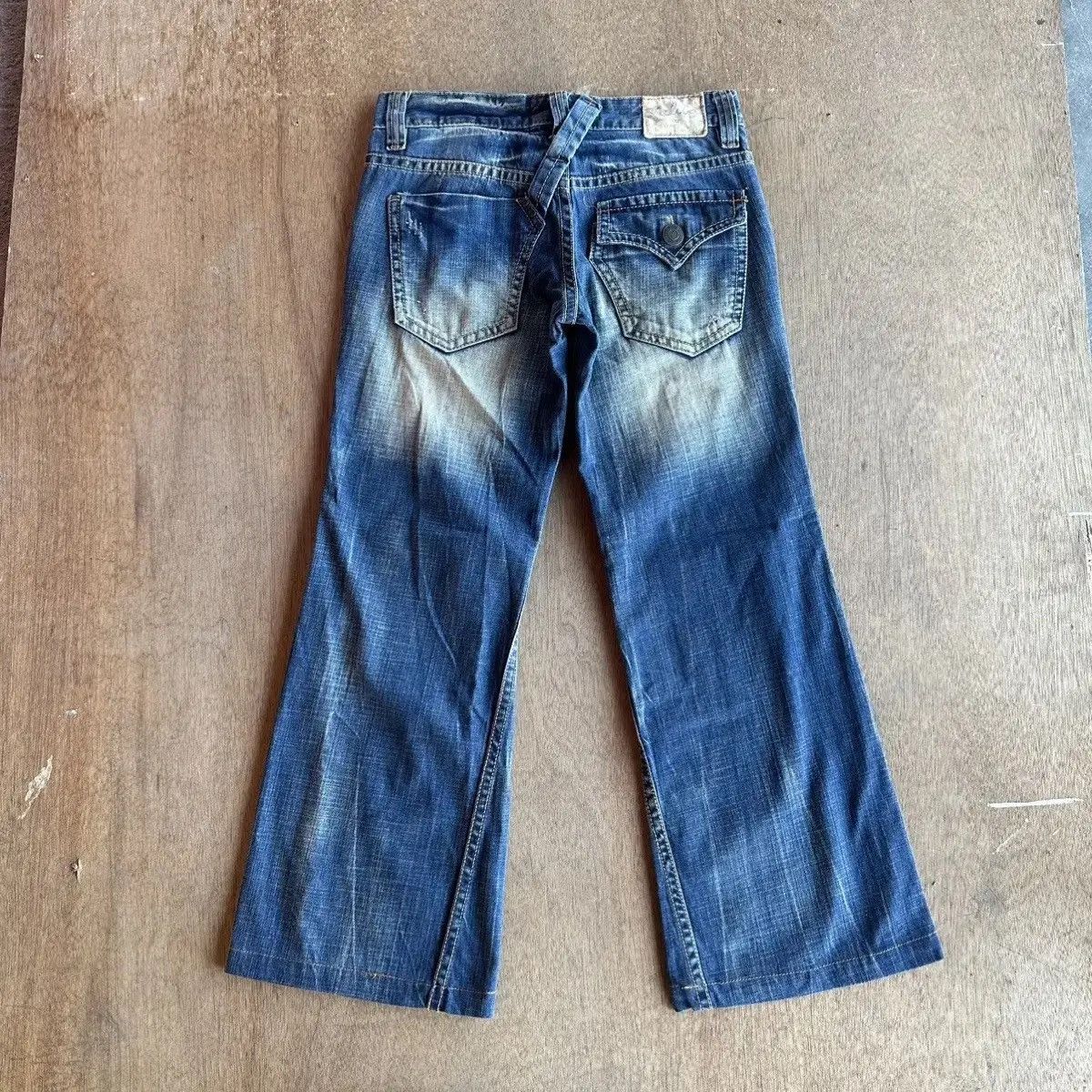 Jean LOLITA JEANS JAPAN WIDE LEG MUDWASH BAGGY DENIM PANTS SIZE M Size US 31 - 14 Thumbnail