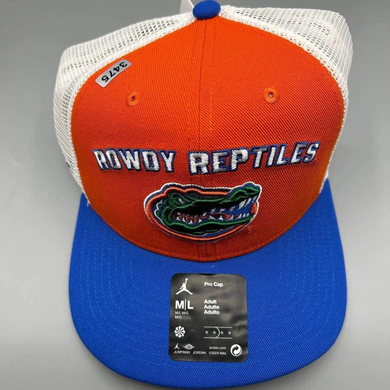 Nike Florida Gators x Air Jordan Pro Trucker M-L Dri-Fit SnapBack Size ONE SIZE - 8 Thumbnail